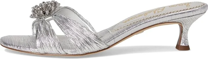 Sam Edelman Cindie Women's Sandals Soft Silver : 7.5 M, Rubber - Image 6