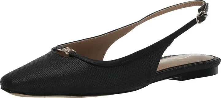 Sam Edelman Cleo Flat Black Weave 10.5 Medium