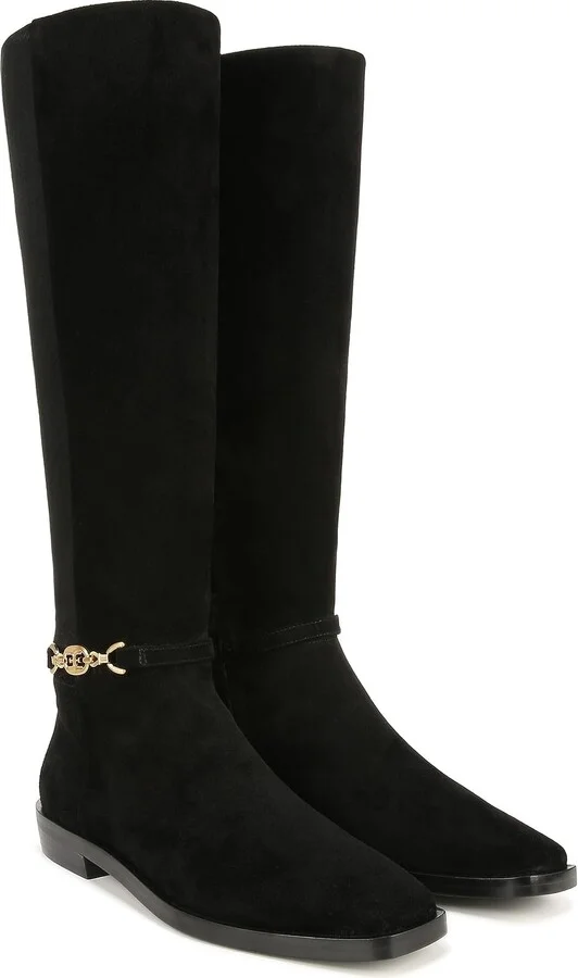 Black Suede Athletic Calf