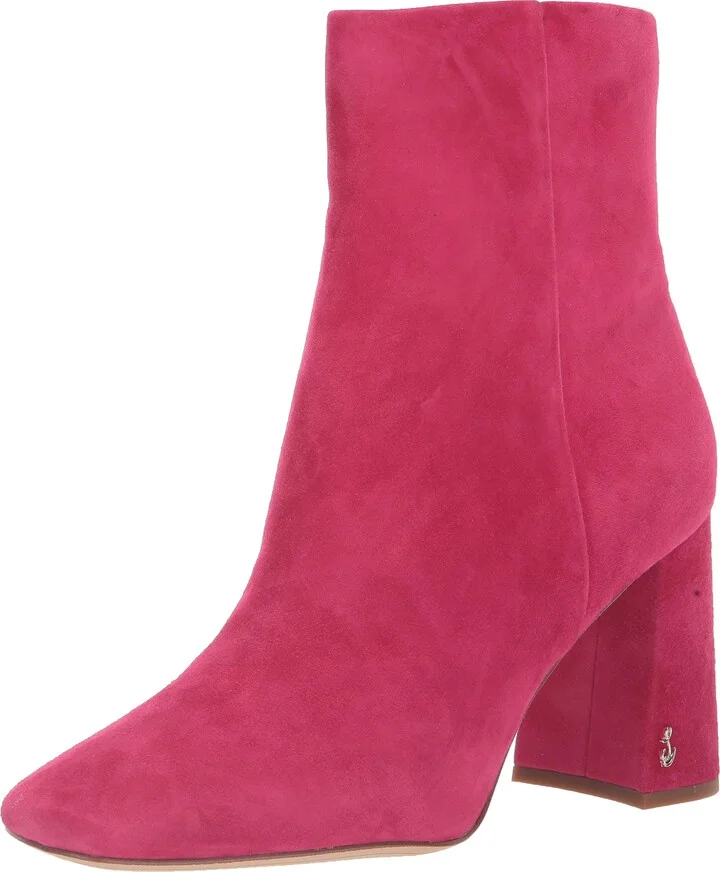 Sam Edelman Codie Fashion Boot Magenta Rose 5.5 Medium
