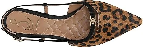 Sam Edelman Cohen Women's Flat Shoes Granada Tan/Black : 5.5 M, Leather - Image 2