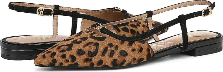 Sam Edelman Cohen Women's Flat Shoes Granada Tan/Black : 5.5 M, Leather - Image 4