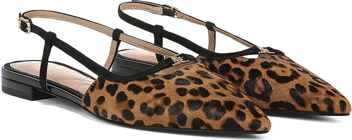 Sam Edelman Cohen Women's Flat Shoes Granada Tan/Black : 5.5 M, Leather