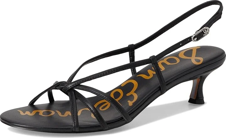 Sam Edelman Cressa Women's Sandals Black Leather : 6 M, Leather/Rubber - Image 5