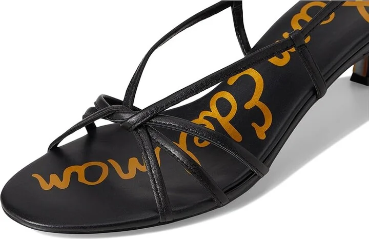 Sam Edelman Cressa Women's Sandals Black Leather : 6 M, Leather/Rubber - Image 7