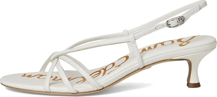 Sam Edelman Cressa Women's Sandals Bright White : 5 M, Leather/Rubber - Image 6