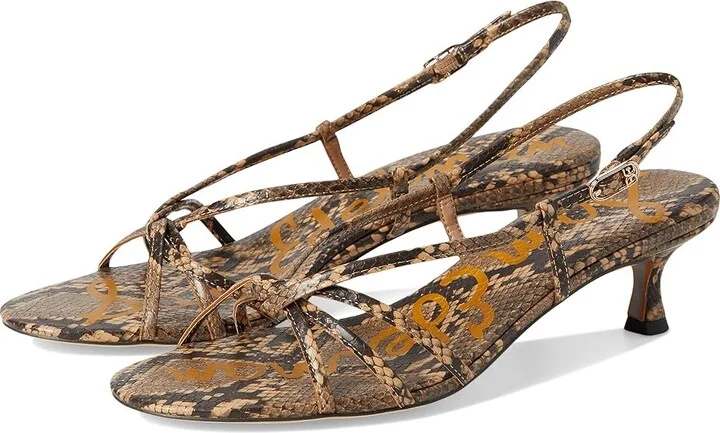 Sam Edelman Cressa Women's Sandals Cyprus Tan : 5.5 M, Leather/Rubber