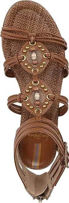 Sam Edelman Danica Women's Sling Back Shoes Saddle/Chai Cream : 7 M - Image 2