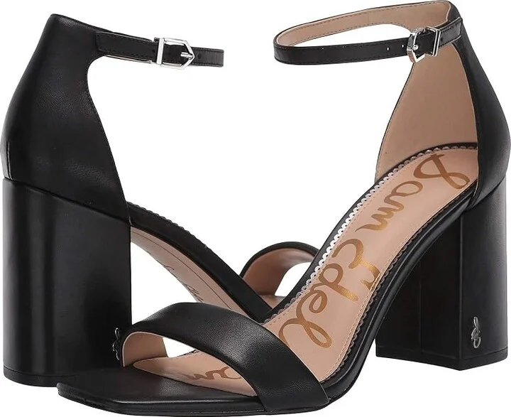 Sam Edelman Daniella Women's Shoes Black Dress Nappa Leather : 10 M