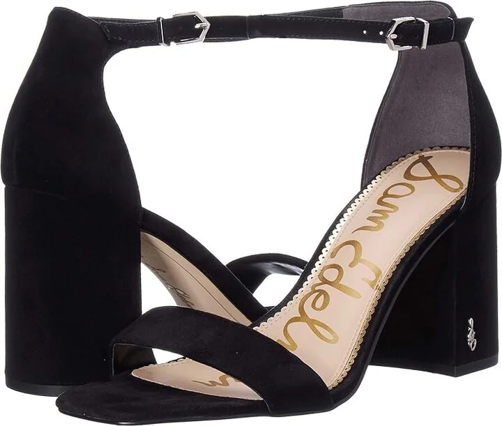 Black Suede Leather