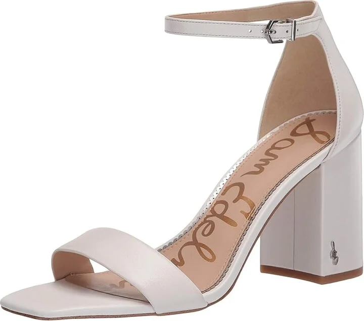 Sam Edelman Daniella Women's Shoes Bright White Butter Nappa Leather : 10 M - Image 2