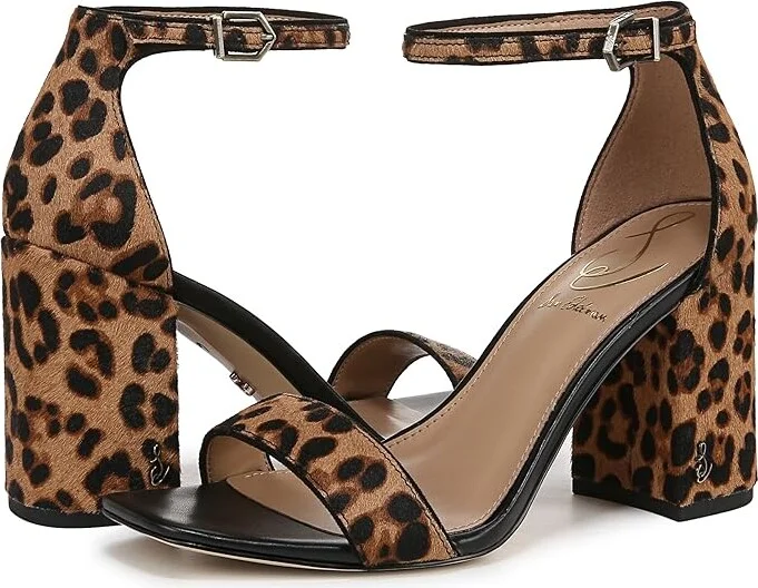 Sam Edelman Daniella Women's Shoes Granada Tan Leopard : 5 M, Leather