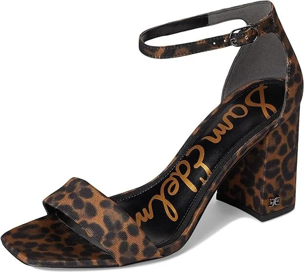 Sam Edelman Daniella Women's Shoes Leopard Brown : 7.5 M, Leather - Image 5
