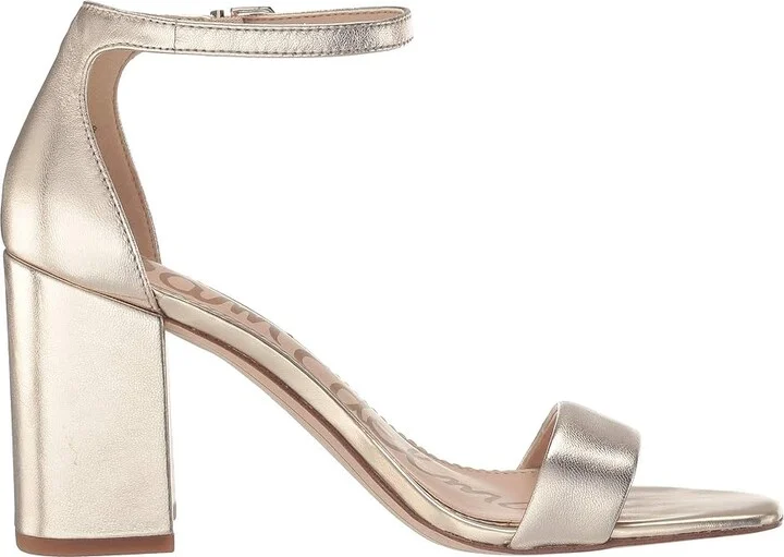 Sam Edelman Daniella Women's Shoes Molten Gold Soft Metallic Sheep Leather : 14 M - Image 8