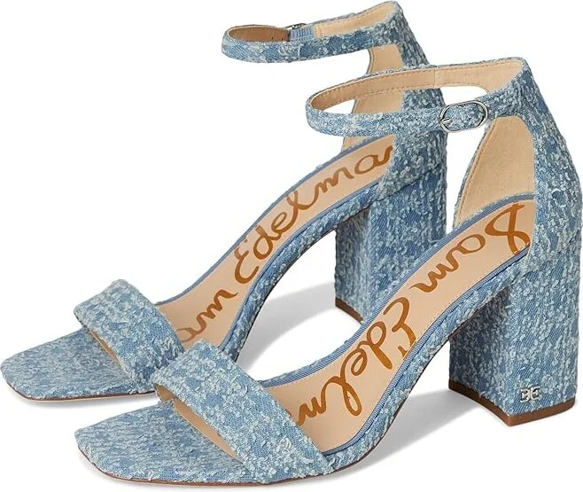 Sam Edelman Daniella Women's Shoes Montrose Blue 1 : 11 M, Leather