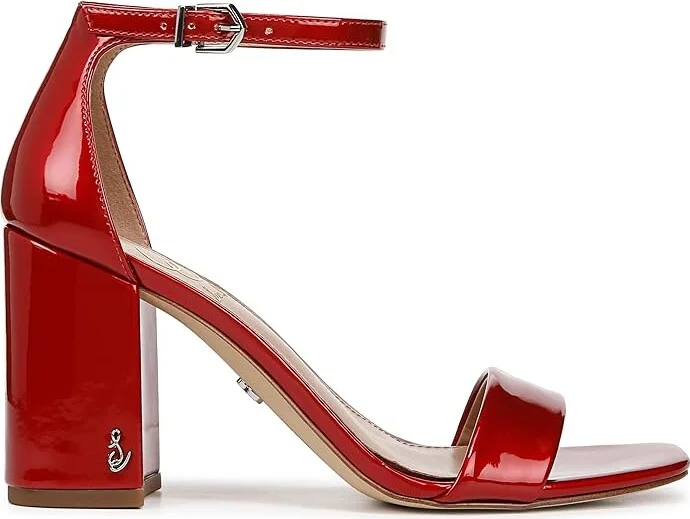 Sam Edelman Daniella Women's Shoes Passion Red : 9.5 M, Leather - Image 6