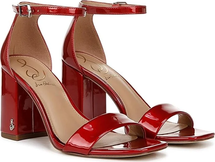 Sam Edelman Daniella Women's Shoes Passion Red : 9.5 M, Leather