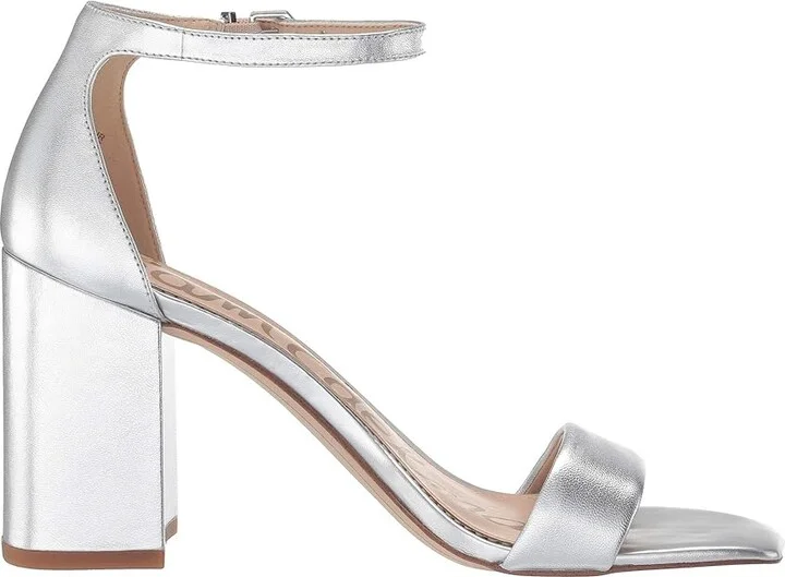 Sam Edelman Daniella Women's Shoes Soft Silver Soft Metallic Sheep Leather : 10 M - Image 8