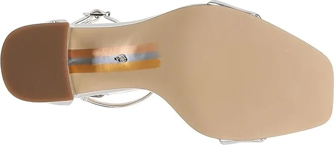 Sam Edelman Daniella Women's Shoes Soft Silver Specchio : 9.5 M, Leather - Image 3