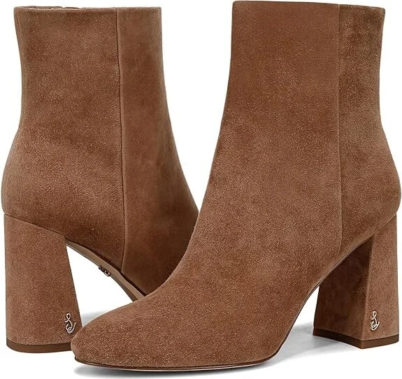 Sam Edelman Daria Women's Boots Almond Taupe : 7 M, Leather - Image 4