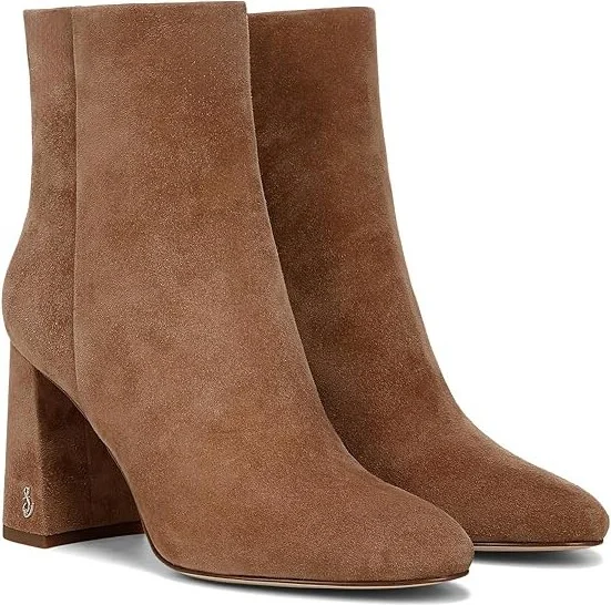 Sam Edelman Daria Women's Boots Almond Taupe : 7 M, Leather