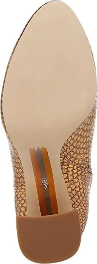 Sam Edelman Daria Women's Boots Medallion Gold Snake : 6 M, Leather - Image 3
