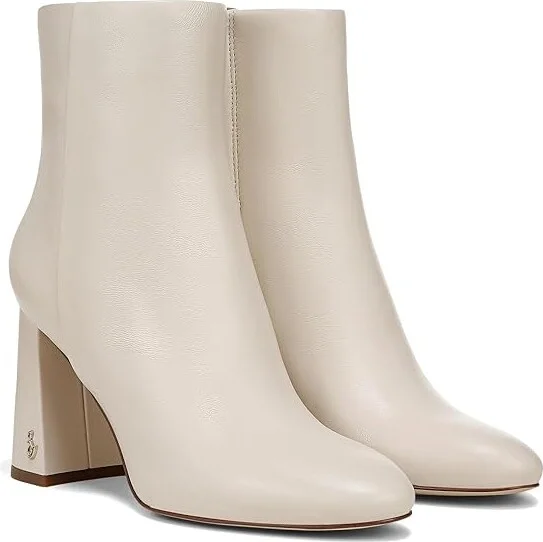 Sam Edelman Daria Women's Boots Modern Ivory : 8 M, Leather