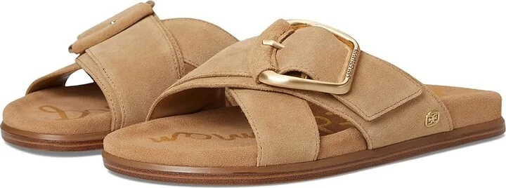 Sam Edelman Darla Women's Sandals Cyprus Tan : 7 M, Leather