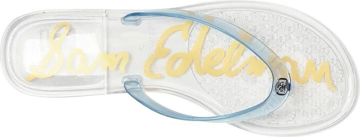 Sam Edelman Dean High Women's Heels Clear Blue : 5 M, Rubber - Image 2