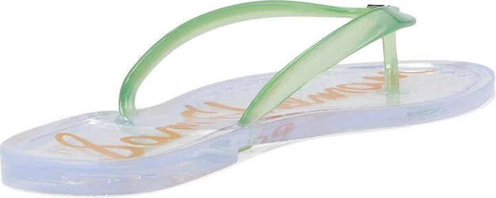 Sam Edelman Dean High Women's Heels Clear Green : 9 M, Rubber - Image 4