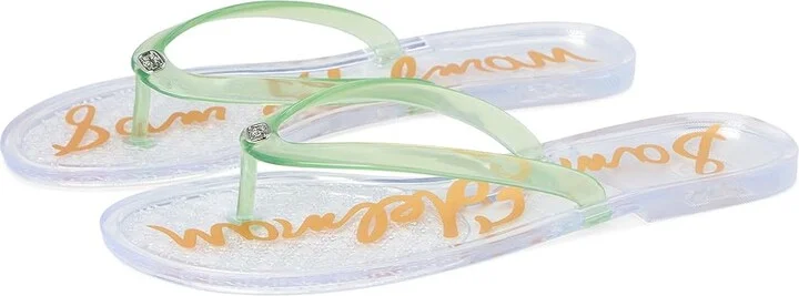 Sam Edelman Dean High Women's Heels Clear Green : 9 M, Rubber