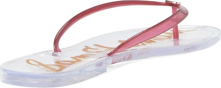 Sam Edelman Dean High Women's Heels Clear Pink : 8 M, Rubber - Image 4