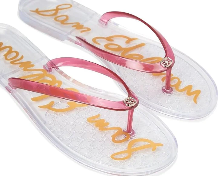 Sam Edelman Dean High Women's Heels Clear Pink : 8 M, Rubber - Image 7