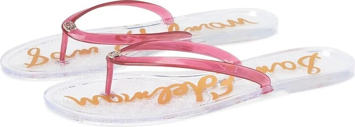 Sam Edelman Dean High Women's Heels Clear Pink : 8 M, Rubber