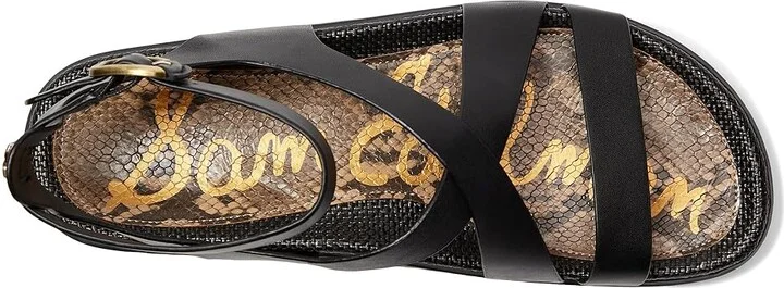 Sam Edelman Delia Women's Sandals Black Leather : 8 M - Image 2