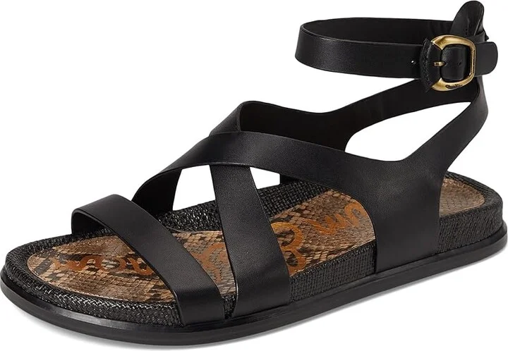 Sam Edelman Delia Women's Sandals Black Leather : 8 M - Image 5