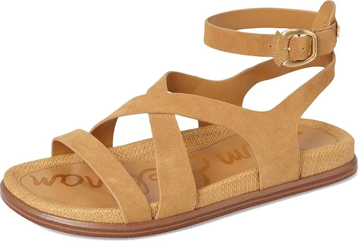 Sam Edelman Delia Women's Sandals Sand Dune : 7.5 M, Leather - Image 5