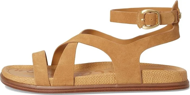 Sam Edelman Delia Women's Sandals Sand Dune : 7.5 M, Leather - Image 6