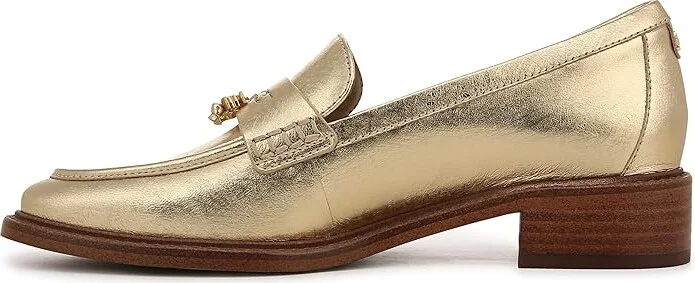 Sam Edelman Denise Women's Flat Shoes Amber Gold : 7.5 M, Leather/Rubber - Image 5