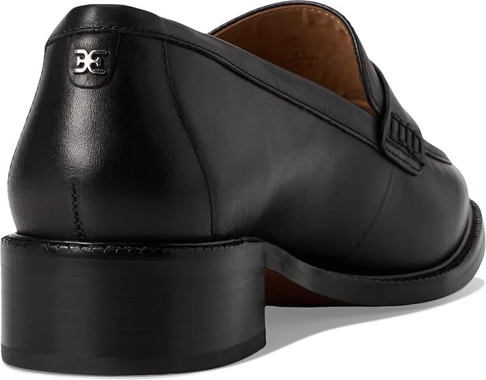Sam Edelman Denise Women's Flat Shoes Black Leather : 5 M, Leather/Rubber - Image 4