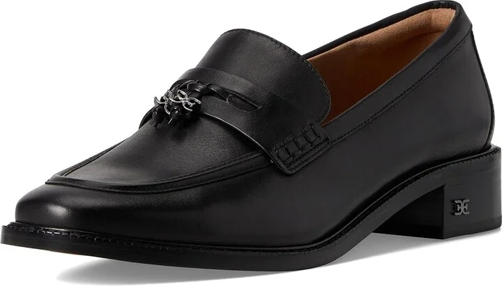 Sam Edelman Denise Women's Flat Shoes Black Leather : 5 M, Leather/Rubber - Image 5