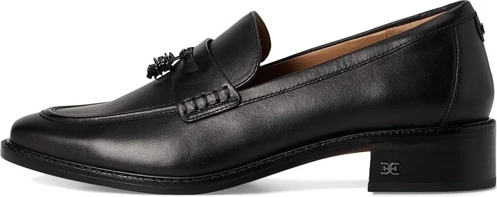 Sam Edelman Denise Women's Flat Shoes Black Leather : 5 M, Leather/Rubber - Image 6
