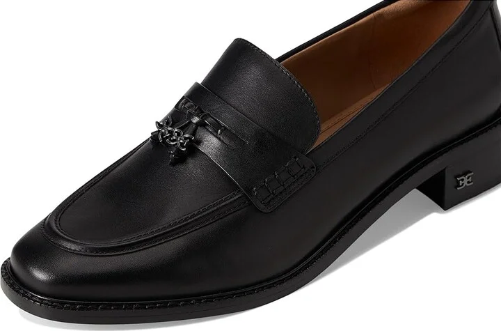 Sam Edelman Denise Women's Flat Shoes Black Leather : 5 M, Leather/Rubber - Image 7