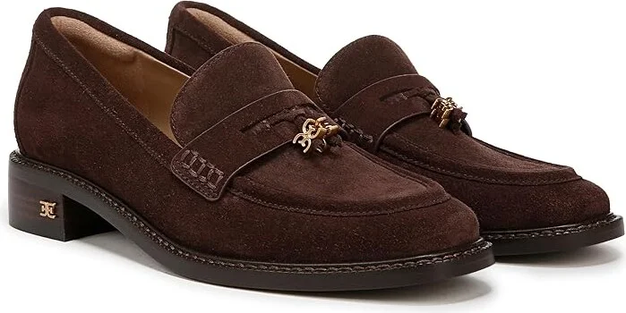 Sam Edelman Denise Women's Flat Shoes Cafe Noir : 7 M, Leather/Rubber