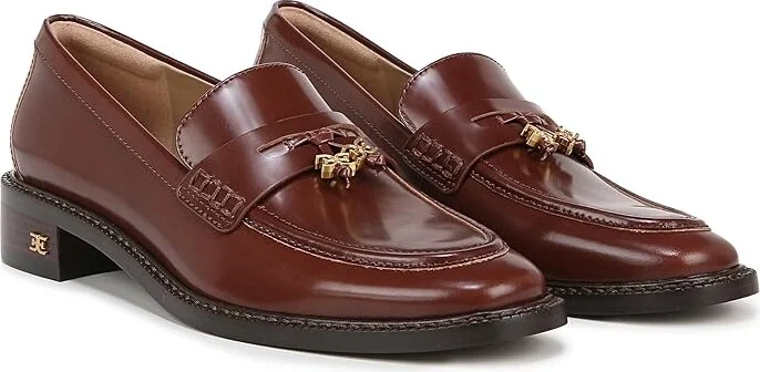 Sam Edelman Denise Women's Flat Shoes Spiced Brandy : 11 M, Leather/Rubber