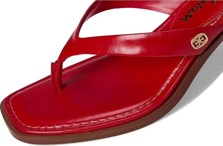 Sam Edelman Dollie Women's Sandals Bright Summer Red : 8 M, Leather - Image 7