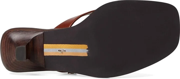Sam Edelman Dollie Women's Sandals Burnt Brandy : 10 M, Leather - Image 3