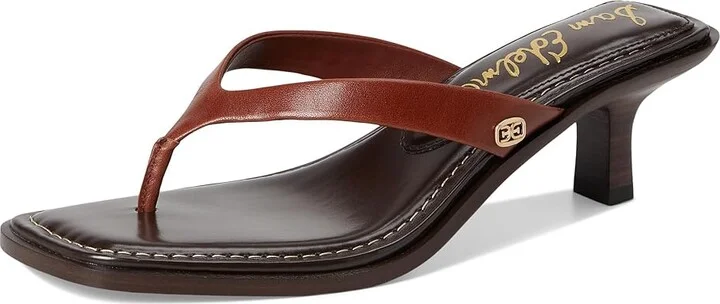 Sam Edelman Dollie Women's Sandals Burnt Brandy : 10 M, Leather - Image 5