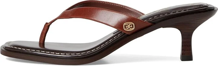 Sam Edelman Dollie Women's Sandals Burnt Brandy : 10 M, Leather - Image 6