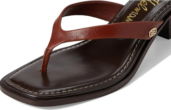 Sam Edelman Dollie Women's Sandals Burnt Brandy : 10 M, Leather - Image 7